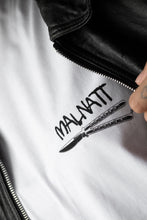 Carica l'immagine nel visualizzatore di Gallery, MALNATT x KOMBATAN LAMBRATE - Tshirt White Limited Edition