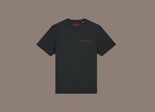 Carica l'immagine nel visualizzatore di Gallery, T-shirt "CAPTAIN" Black/Red