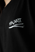 Carica l'immagine nel visualizzatore di Gallery, MALNATT x KOMBATAN LAMBRATE - Tshirt Black Limited Edition
