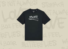 Carica l'immagine nel visualizzatore di Gallery, MALNATT x KOMBATAN LAMBRATE - Tshirt Black Seconda Edizione
