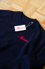 Carica l'immagine nel visualizzatore di Gallery, Felpa "MILANESE" French Navy Edizione Limitata

