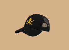 Carica l'immagine nel visualizzatore di Gallery, Snapback "CAPTAIN" Black/Yellow
